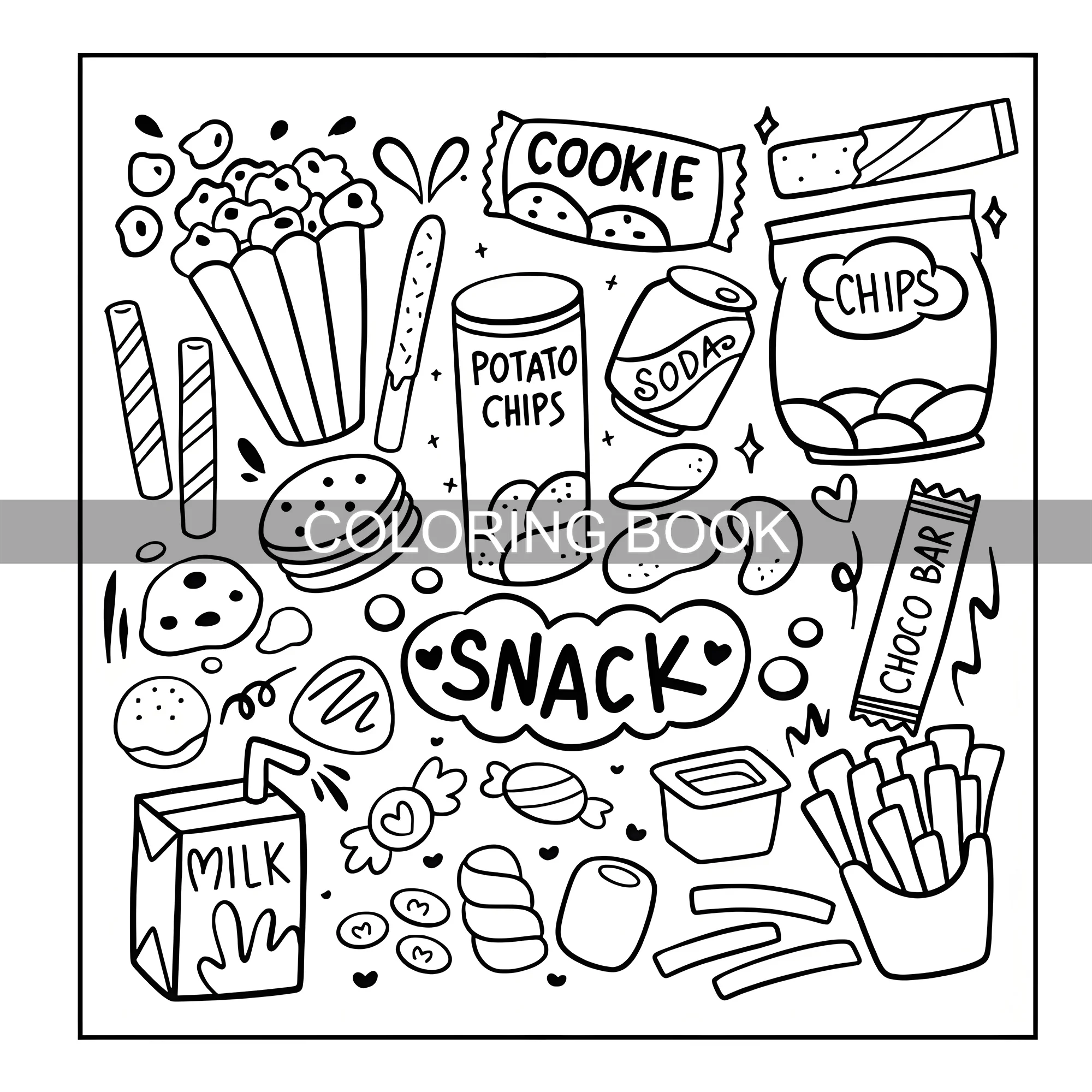 Interactive Hidden Objects Coloring Book: Engaging Picture Book for Focus Training, Color Learning, and Puzzle Coloring