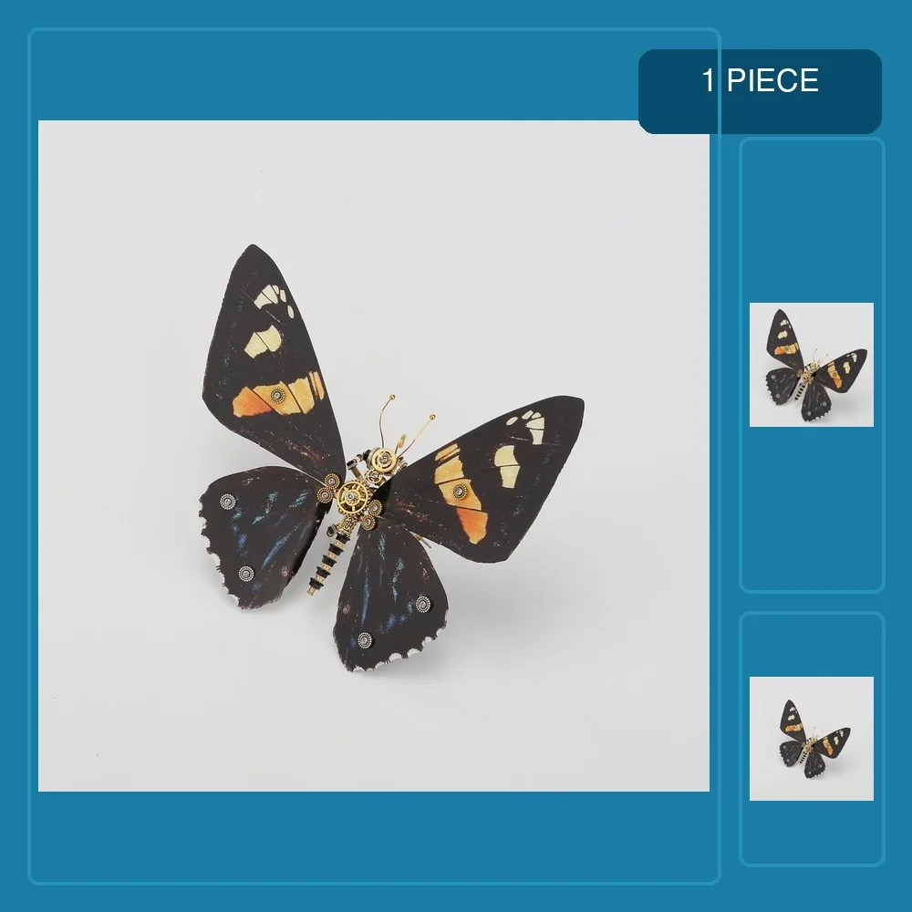 150pcs Mechanical metal butterfly model kit puzzle 3d puzzle assembly diy birthday gift
