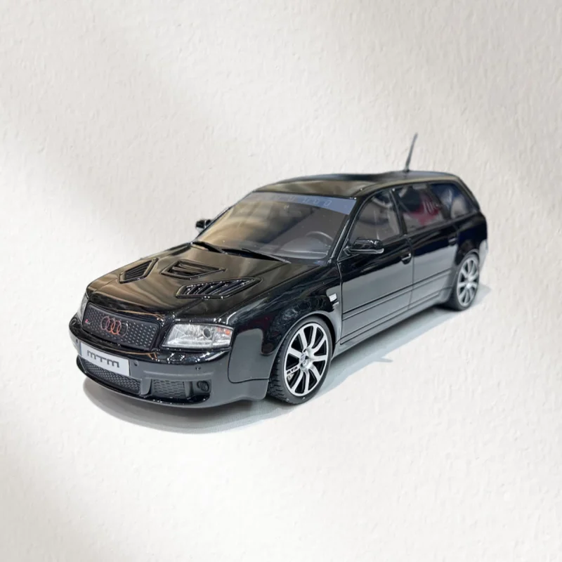 Otto diecast 1/18 escala audi resina modelo carro audi rs6 clubsport 2004 jogar veículos brinquedos para meninos presente caixa original