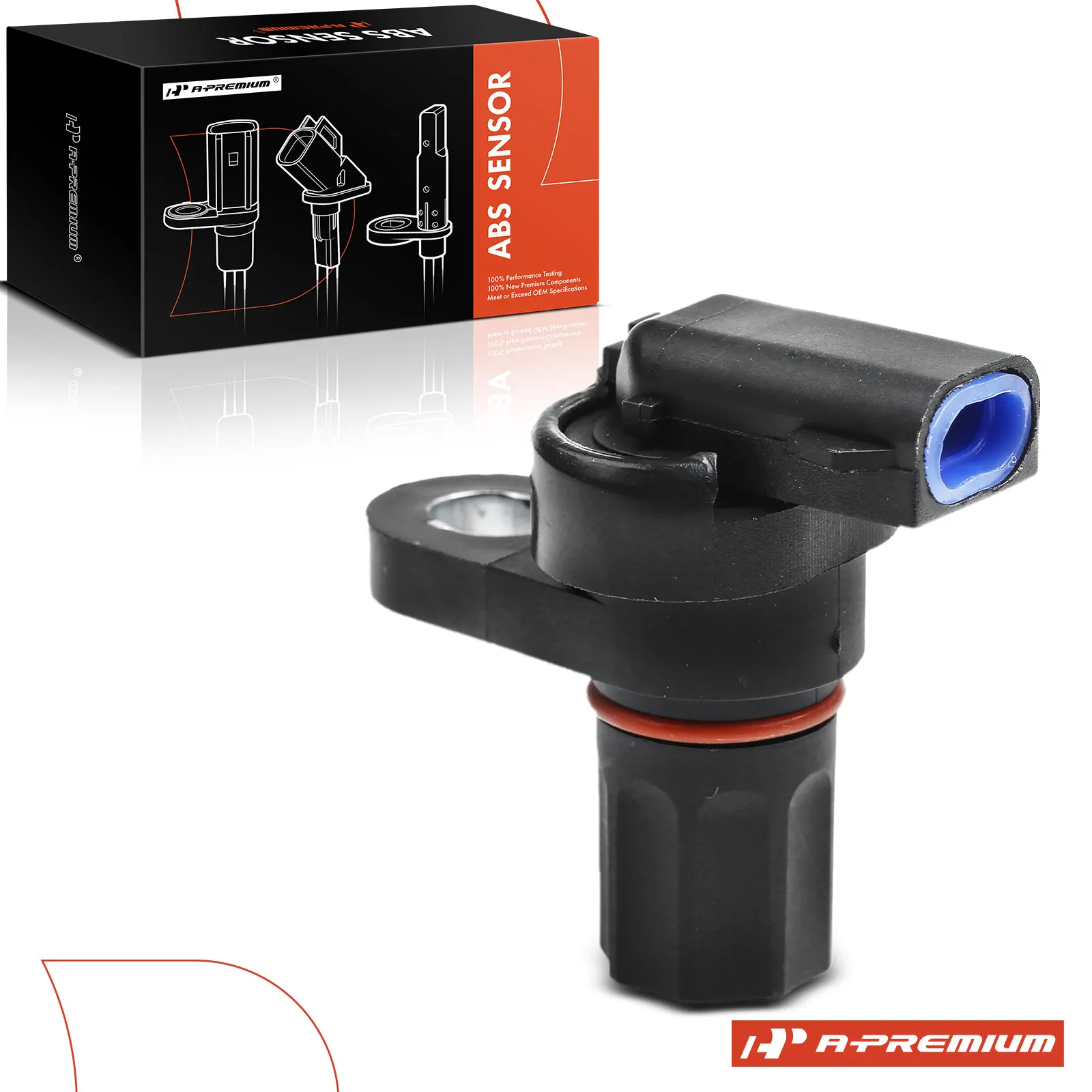 A-Premium Rear Center ABS Wheel Speed Sensor for Ford F-150 87-03 F-250 87-99 F-350 87-97 F-450 Super Duty 99-04 Explorer 91-01