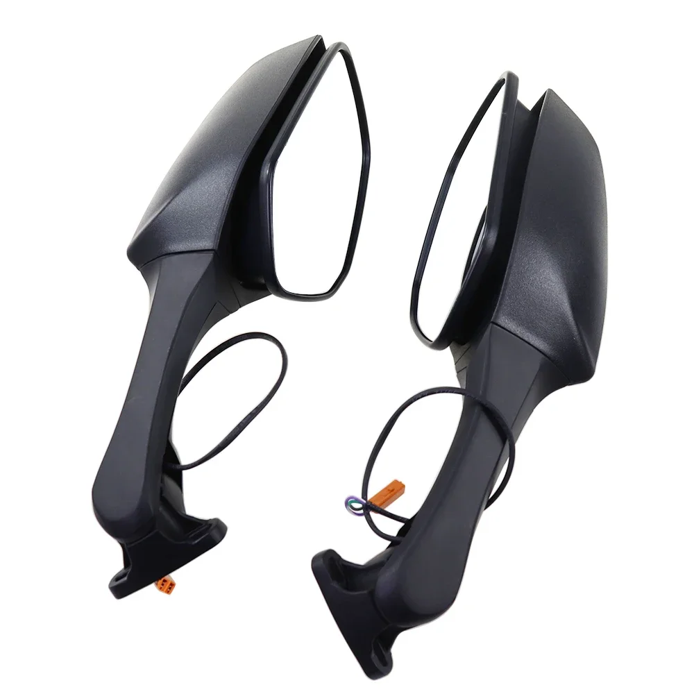 

For Honda CBR250R CBR300R CBR500R CBR650F CBR650R Motorcycle Rearview Rear View Side Mirrors with LED Turn Signals Mirrors