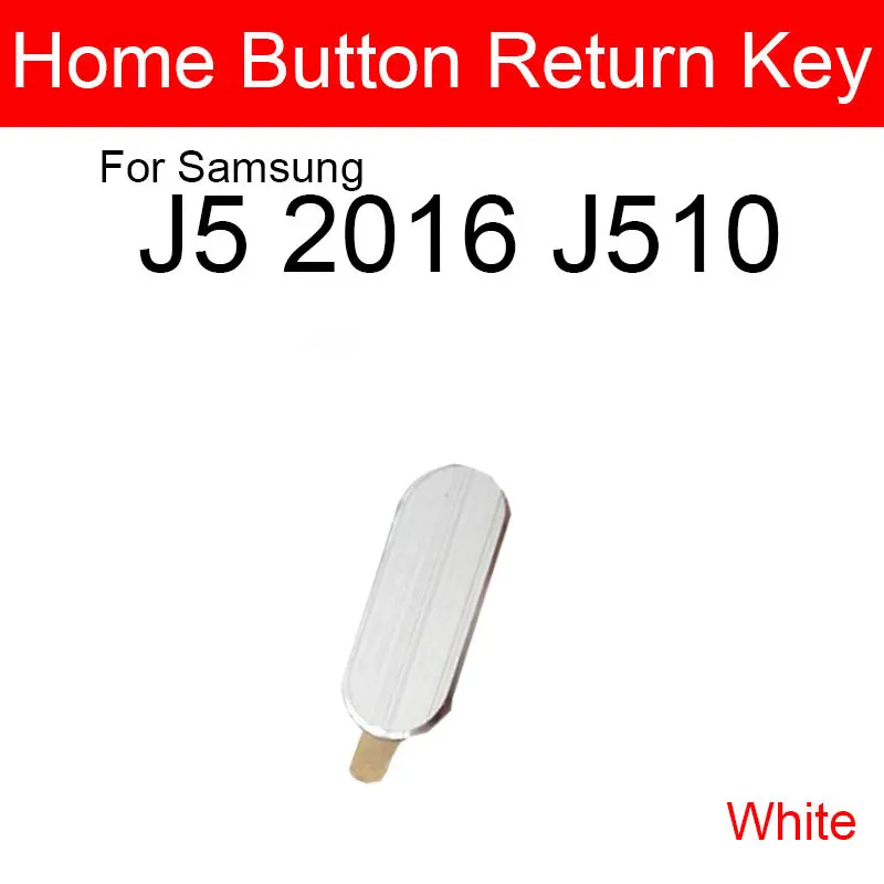 Home Button For Samsung Galaxy J3 J5 J7 2016 J320 J510 J710 Menu Return Key Back Recognition Button Flex Cable Replacement