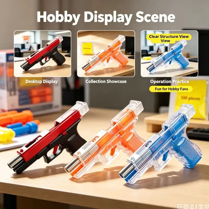 Empty Chamber Hanging Simulation Toy Model Removable Lower Magazine Quick Release Manual Tabletop Collectible