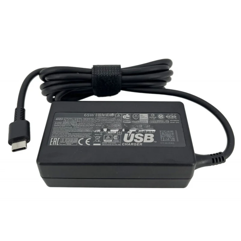 

Original 20V 3.25A 65W USB-C AC Adapter Charger For HP ProBook 460 G11 Laptop