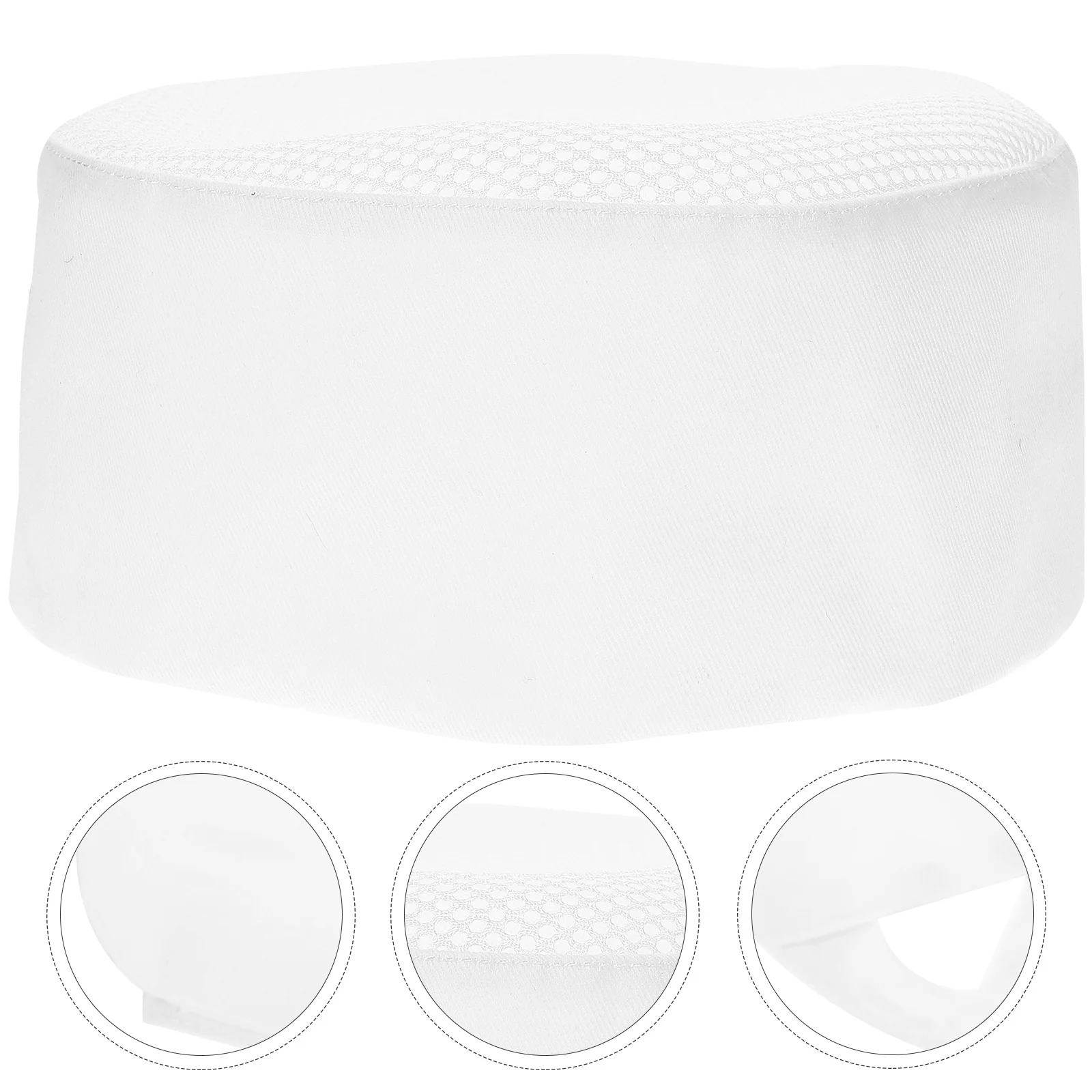 Unisex Chef Hat Classic Design Reusable Cooking Hat for Restaurant Chefs Waiters No Tearing Safe to Wear in Kitchen