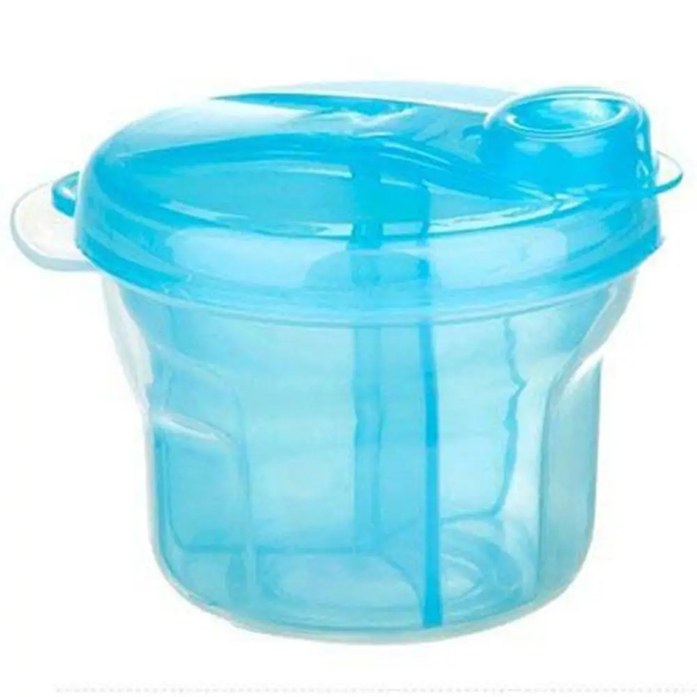 

3 Grid Feeding Snacks Box Food Container Toddler Travel Bottle Milk Powder Storage Box Baby Food Storage