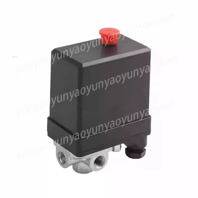 

4-Port 3-Phase 380/400V Air Compressor Pressure Switch – 20A 500V Heavy-Duty Control Valve for Industrial Use