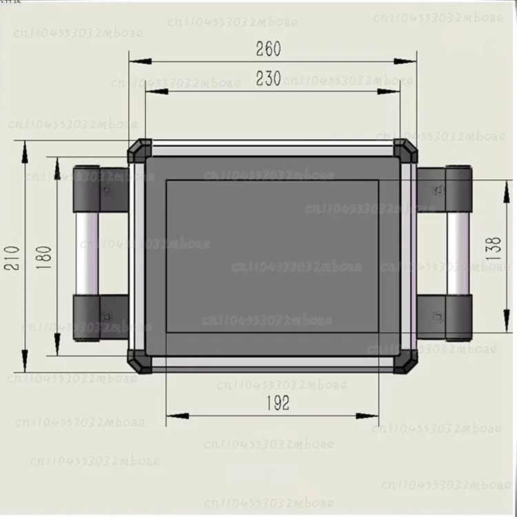 Customized Aluminum Box Shell, High-quality Hot-selling Aluminum Box Shell