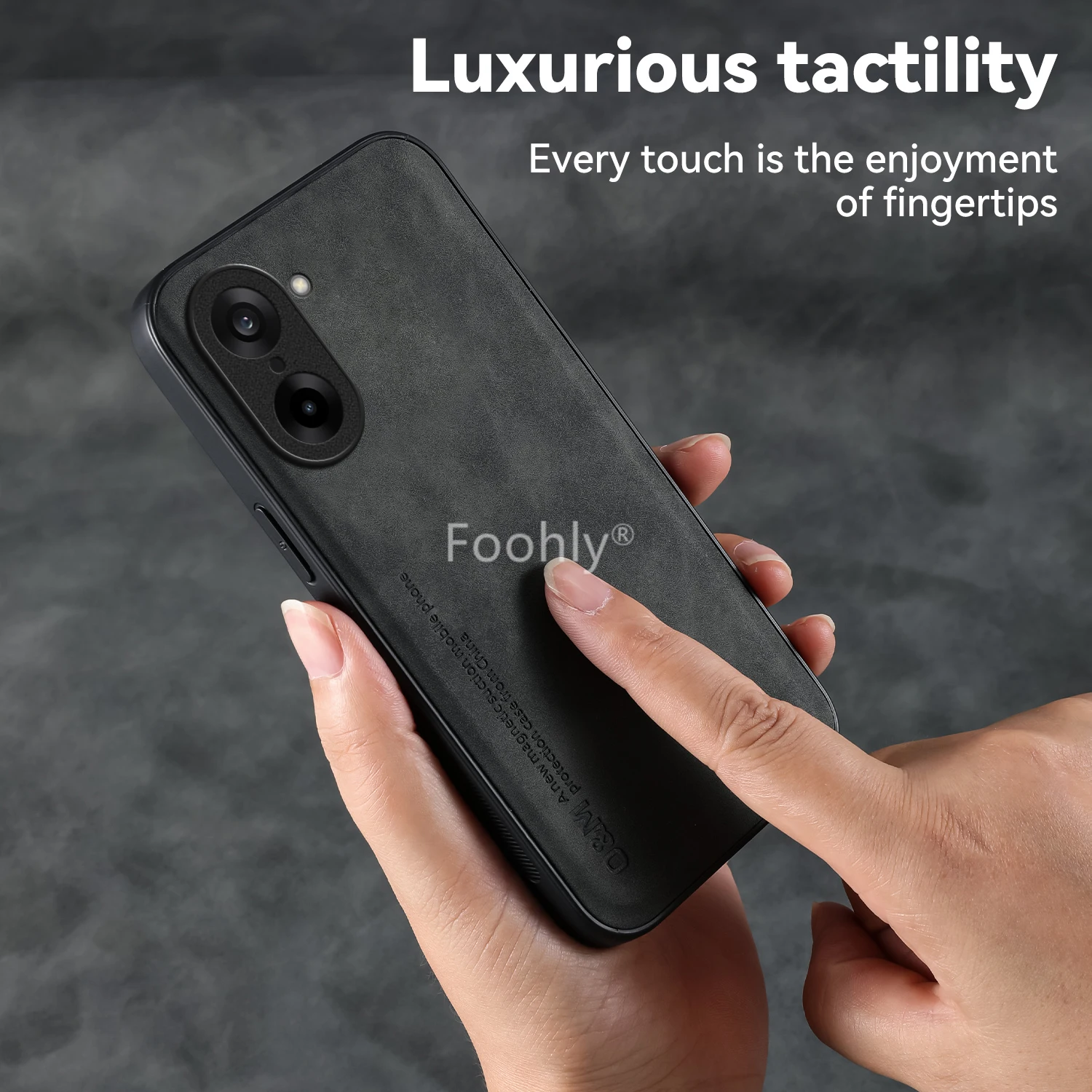 Nubuck Leather Magnetic Case for OnePlus Nord CE 5 CE5 5G Protective Cover Shockproof Back Shell Coque Capa Fundas