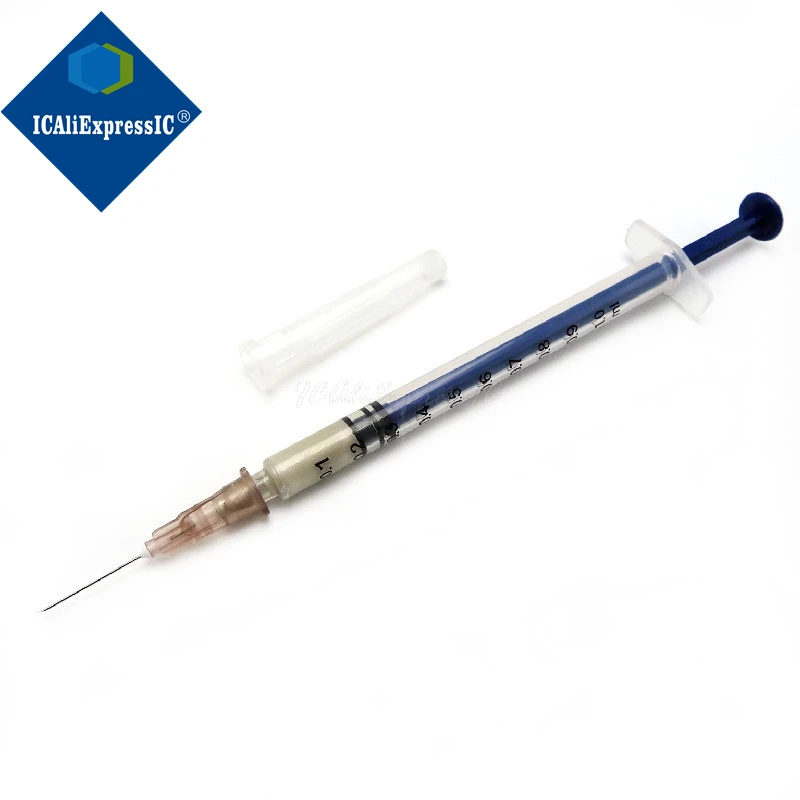 Stylo de peinture argenté conducteur à haute concentration, séchage rapide, pâte d'argent, réparation de câbles de clavier d'ordinateur portable, 0.2ml, 1 pièce