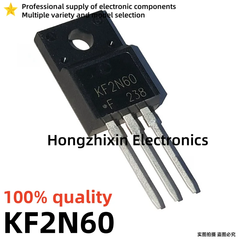 10PCS NEW 100% quality KF2N60 2N60 KF7N60 N60 KF7N65 7N65 KF7N80 7N80 TO-220F N-channel MOSFET