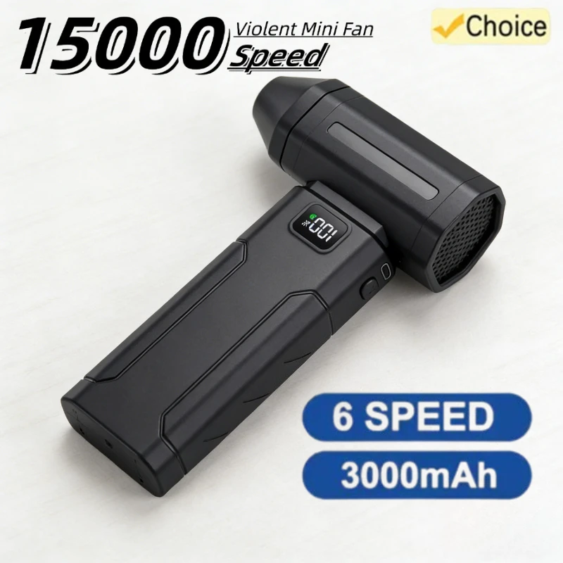 

Brushless Motor X8 Turbo Jet Fan 150000RPM Powerful Electric Air Blower Vacuum Dust Cleaner Portable Violent Fan