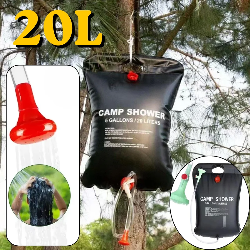Hydration Pack Outdoor - 20L Taşınabilir Asılı Su Torbası Katlanabilir