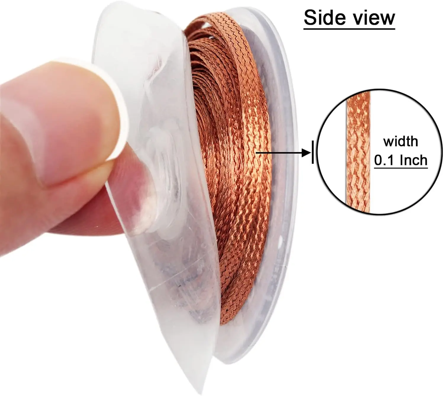 Desoldering Mesh Braid Tape Copper Welding Solder Remover 1~4mm Wire Soldering Wick Tin Lead Cord Flux BGA Repair Tool