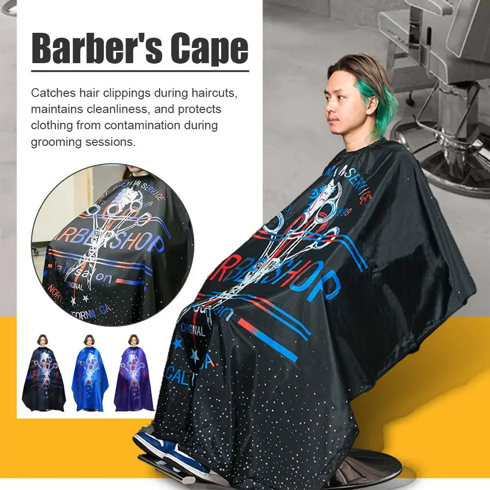 تصفيف الشعر Coth نمط قطع الشعر القماش مقاوم للماء صالون الحلاقة كيب المهنية مصفف الشعر الرجعية مآزر حلاقة الرأس