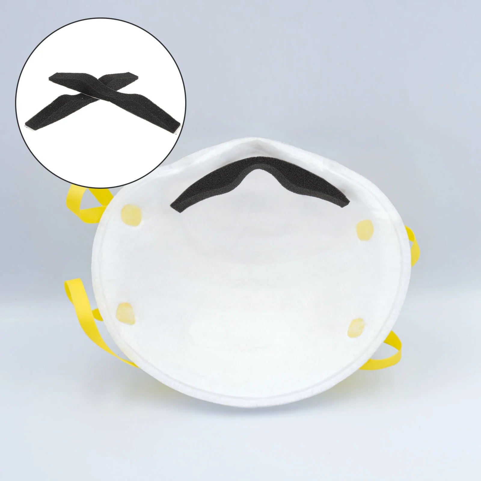 Nose Bridge Sponge Pad Mask Protection Strip Face Cover with Tape Anti-fogging DIY Wire Sewing Craft Glasses