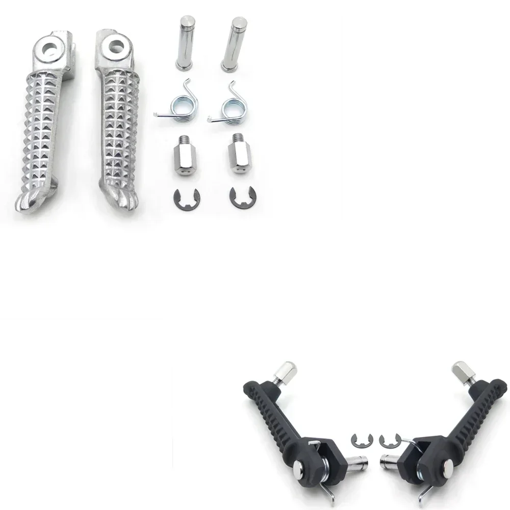 

Front Foot Pegs Footrest for Yamaha YZF-R1 1998-2011 YZF R6 1999-2012 YZFR6S 2003-2008 Aftermarket Motorcycle Parts