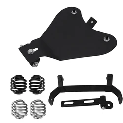 For Harley Sportster 48 XL 883 1200 Bobber Chopper Solo Seat Steel Motorcycle Mount Kit Seat Springs Clip Bracket Mounting