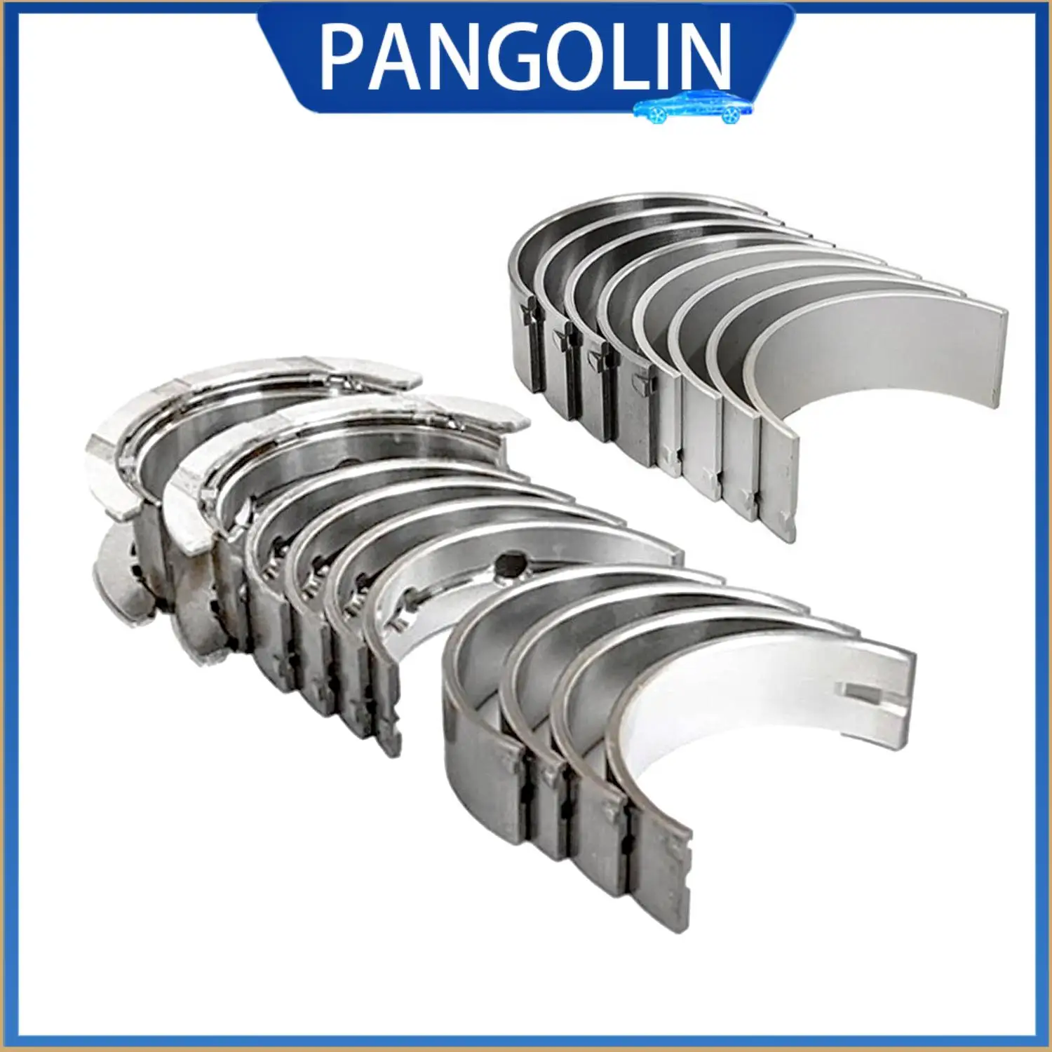 

PANGOLIN Crankshaft Main Bearing Set 11217802643 11217802644 11711WA 01080 for 1 Series N47 D20 A 1995CC Diesel 2006