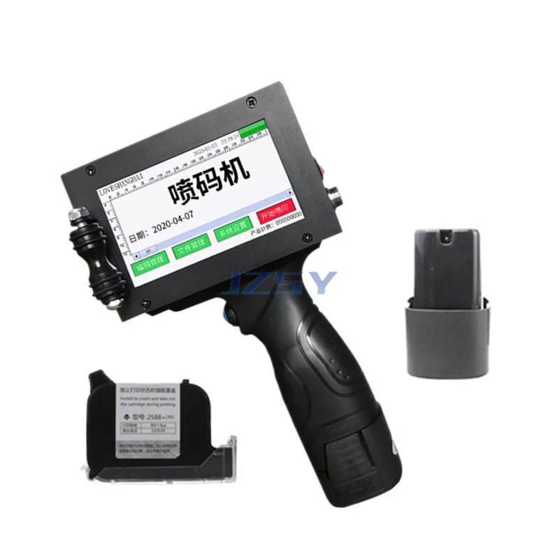 

Supermarket Hand Print Continue Ink Jet Printer/Manual Number Laser Coding Machine/Handheld Qr Code Inkjet Printing Equipment