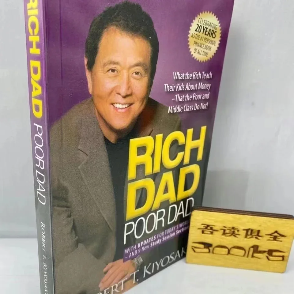 

RICH DAD POOR DAD Robert Toru Kiyosaki Personal Finance Children Books Financial Intelligence Enlightenment Education book