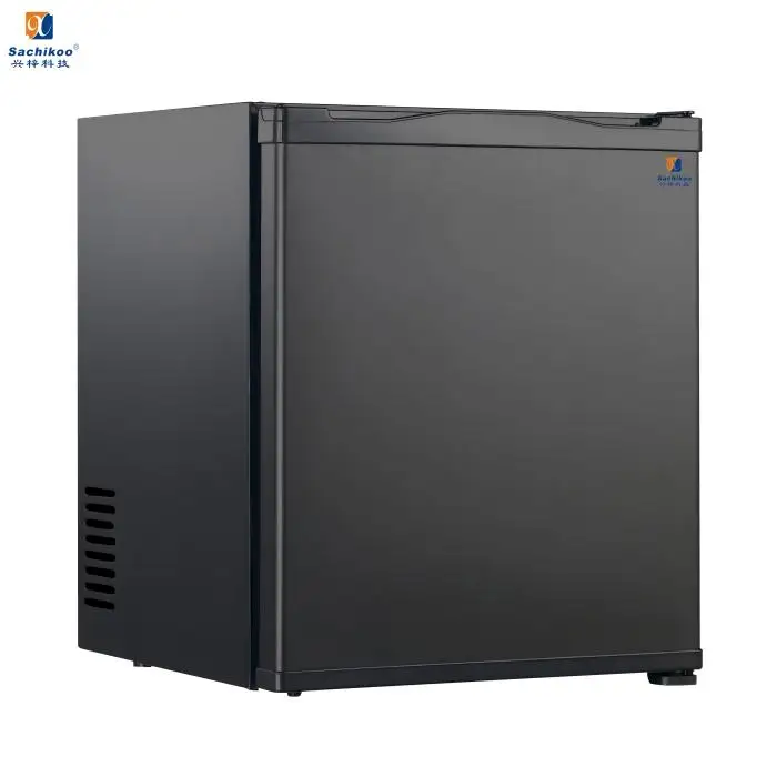 High Quality 25L Noiseless Stainless Steel Door Auto-Defrost Compact Portable Refrigerator for Hotel Rooms