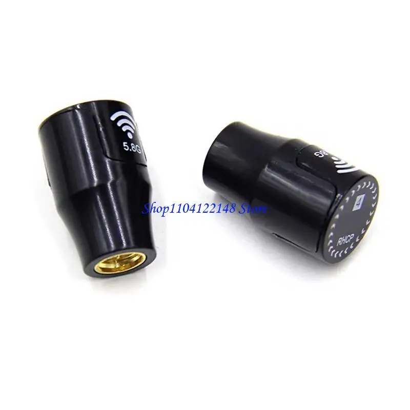 P9FA 5.8GHz Lollipop Antennas with SMA Inner Pin 5.8GHz Antennas SMA Female Connectors view 5