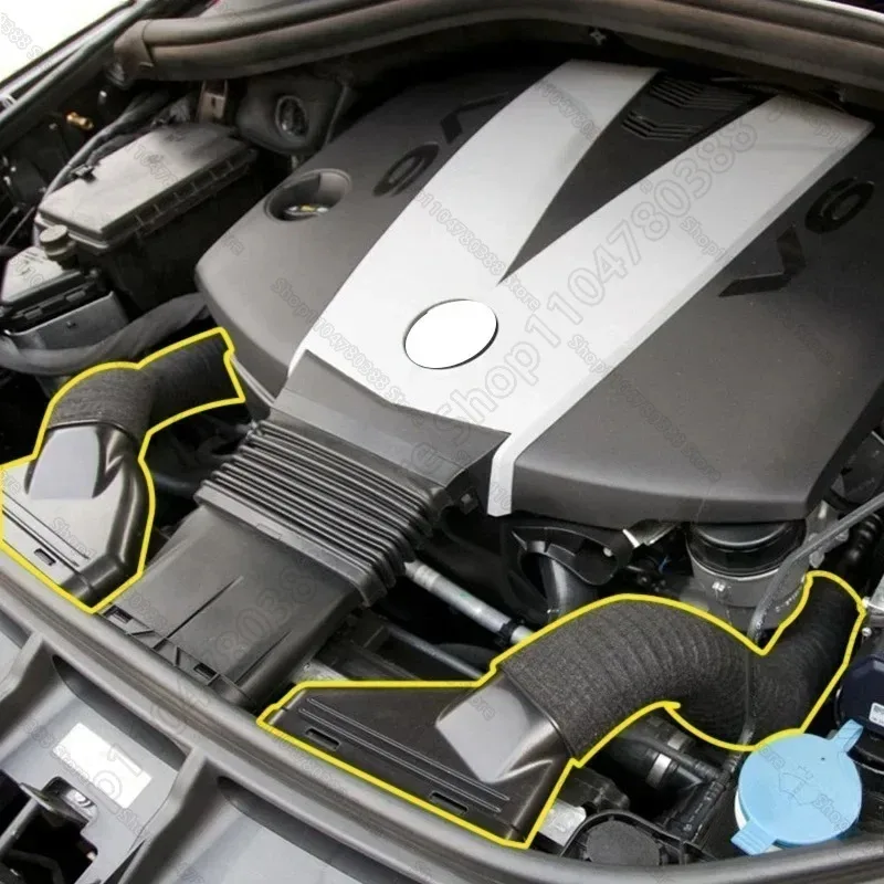 منقي هواء مدخل خرطوم أنبوب القناة الأنابيب ل 2012-2017 X166 W166 مرسيدس بنز GL350 ML350 GLS350d GLE350d 6420948797 6420948897