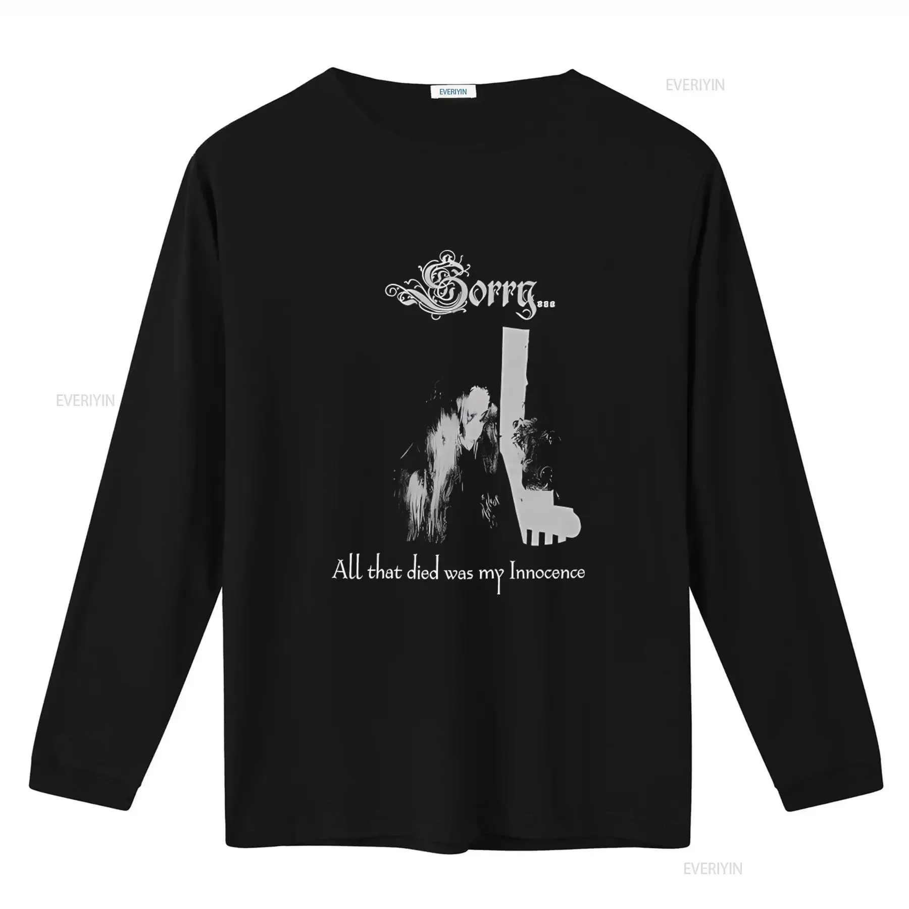 Sorry DSBM T Shirt Size L Xasthur Lifelover Nargaroth Nattefrost All that died was my Innocence  vintage Washed