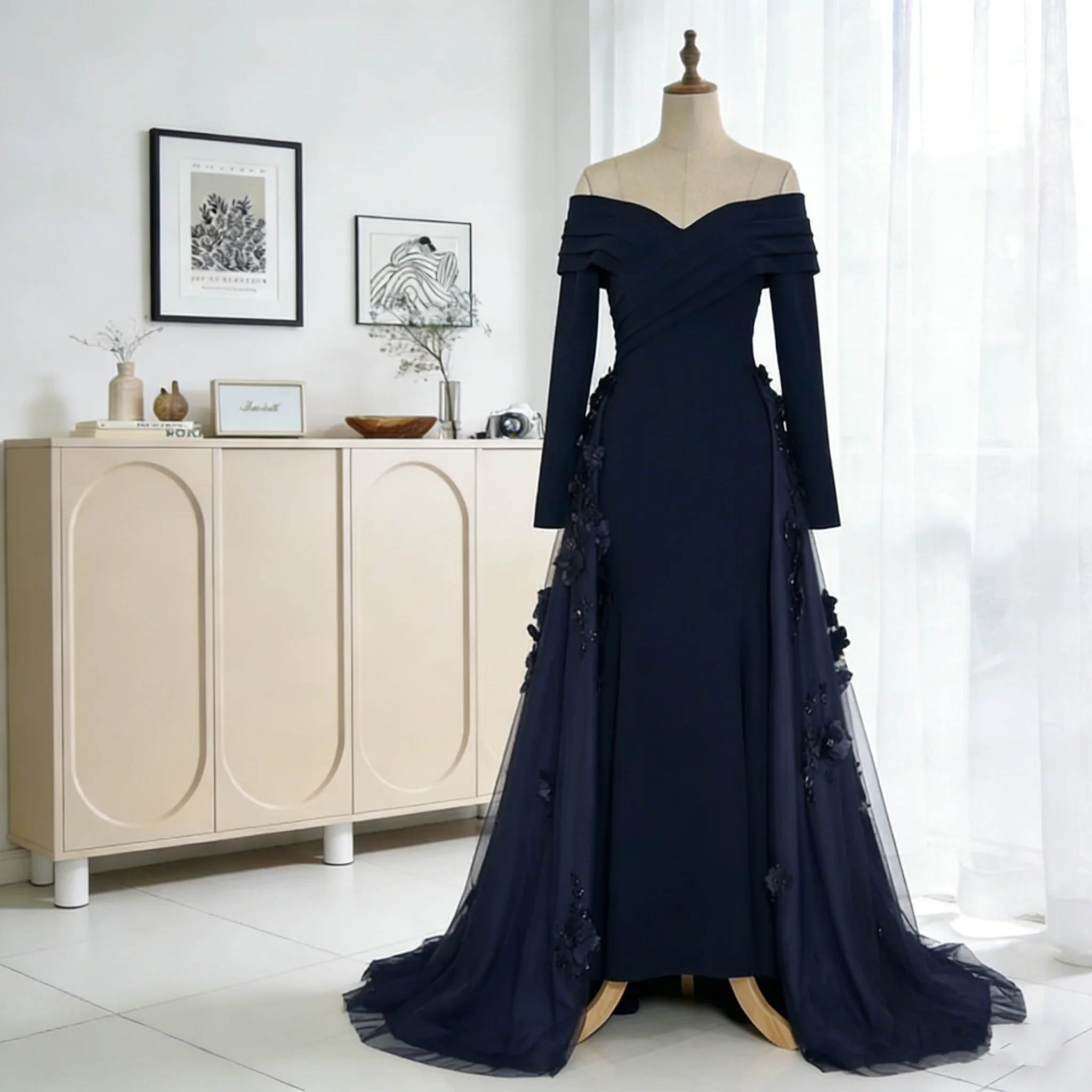 

Женское вечернее платье по индивидуальному заказу, платья на день рождения, роскошное платье для особых случаев 2025 года, свадебные платья, цветочная ткань