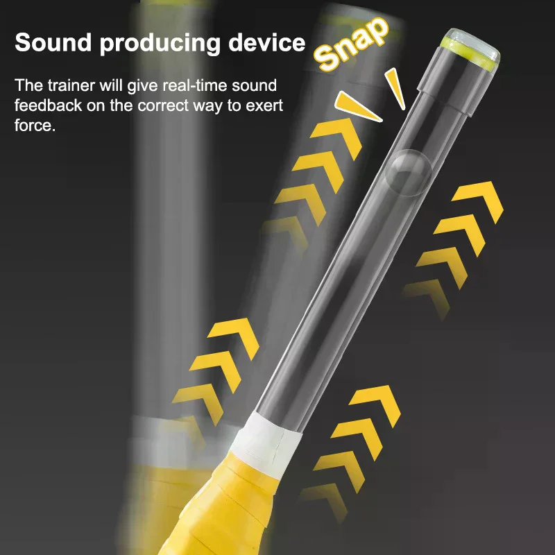 Badmintonuitrusting Badmintonracket Swing Trainer Power Generator Bewegingscorrector Beginner Professionele oefenbenodigdheden