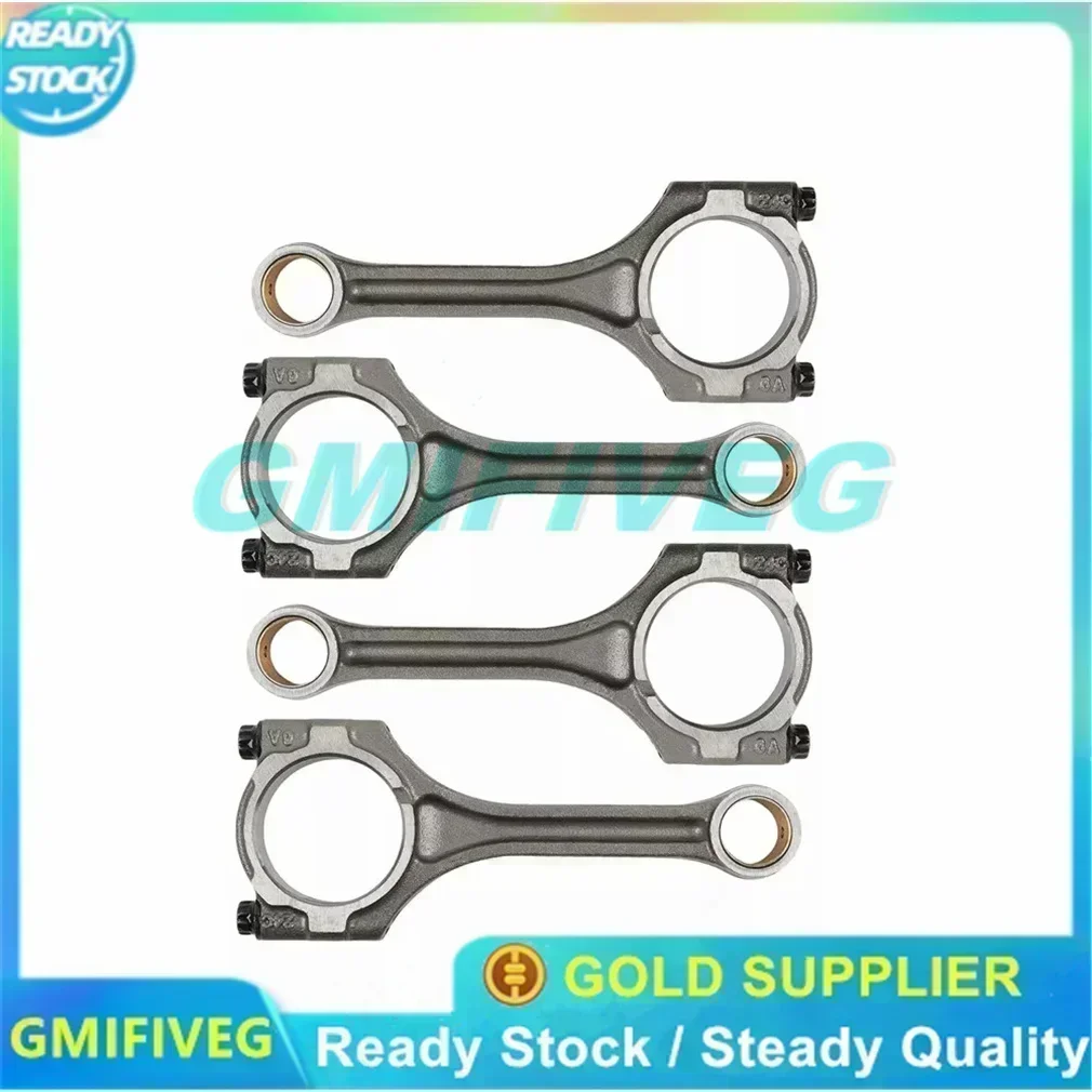 

Комплект из 4 шт. шатунов двигателя для Kia Forte 2014-2015 и Hyundai Elantra 2012-2016 с двигателем 1.8L G4NB, номера деталей 23510-2E101, 235102E101