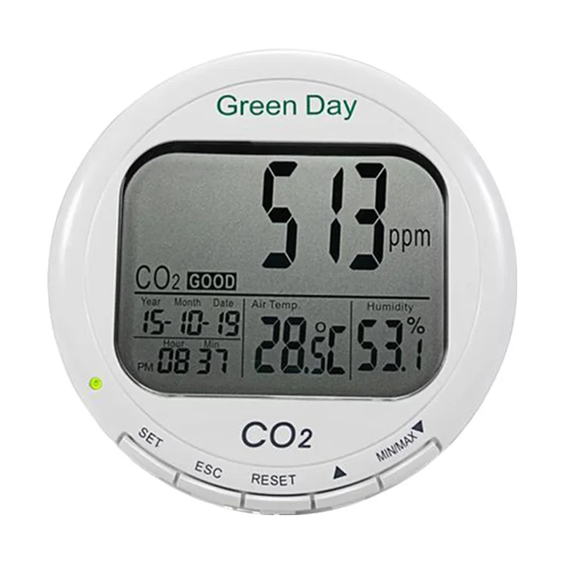 AZ7788 3-in1 Desktop Indoor Air Quality Temperature Humidity RH Carbon Dioxide CO2  Dataloger with 0~9999ppm