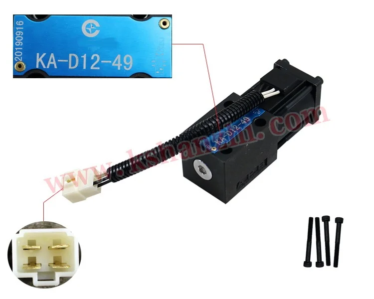 DDSG013C4D12V150 Electric Parts Forklift 12V 34E-10BY-12 Solenoid Valve for Heli Forklift
