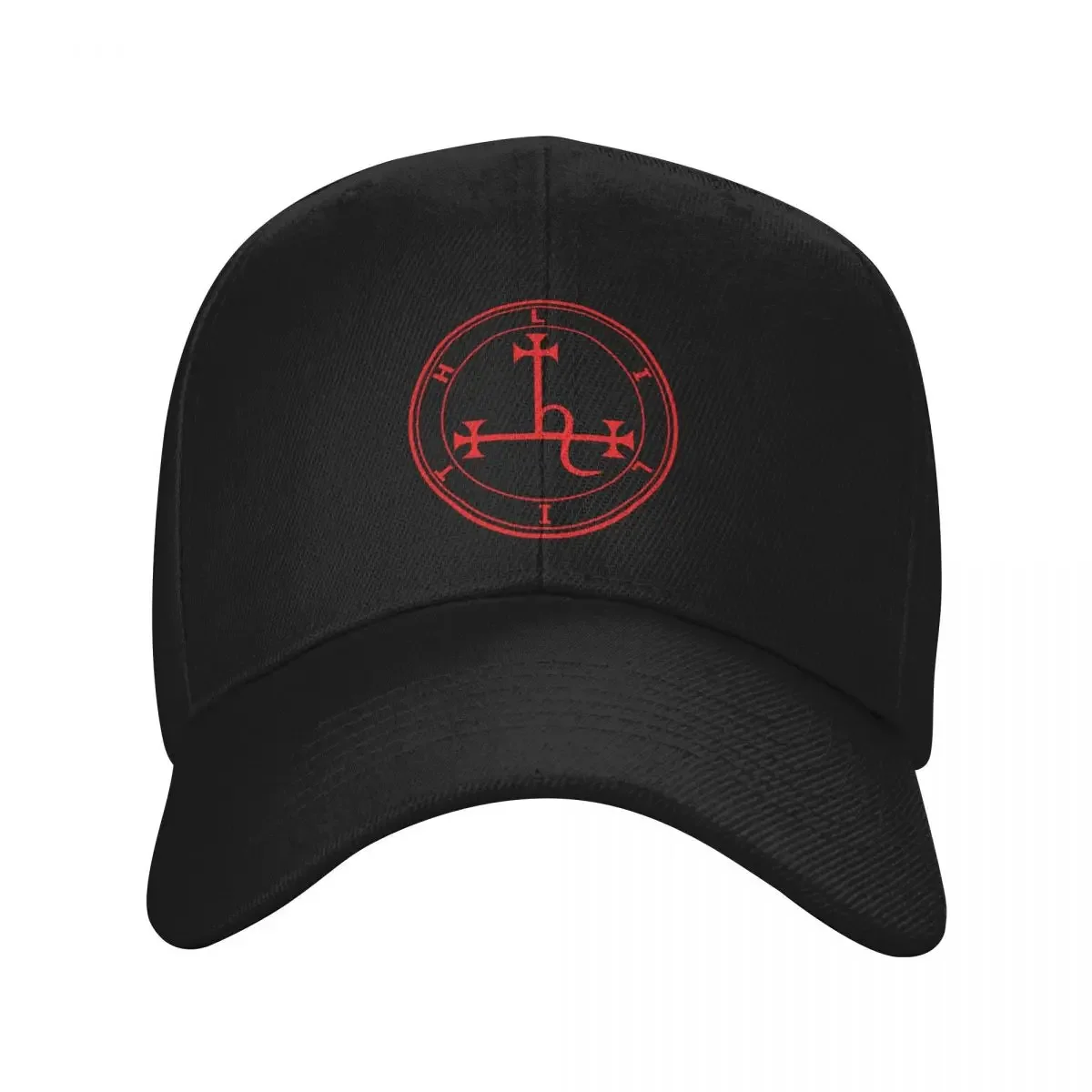 Lilith Ars Goetia Sigil Red Baseball Cap fun hats Hood tactical cap birthday Women's Beach Visor Men's