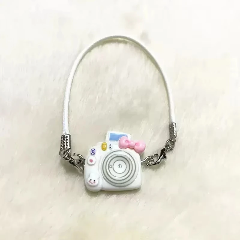 cartoon kleine camera boog halterneck accessoires Schattig poppenhuis mini hanger model pop hanger Pop accessoires
