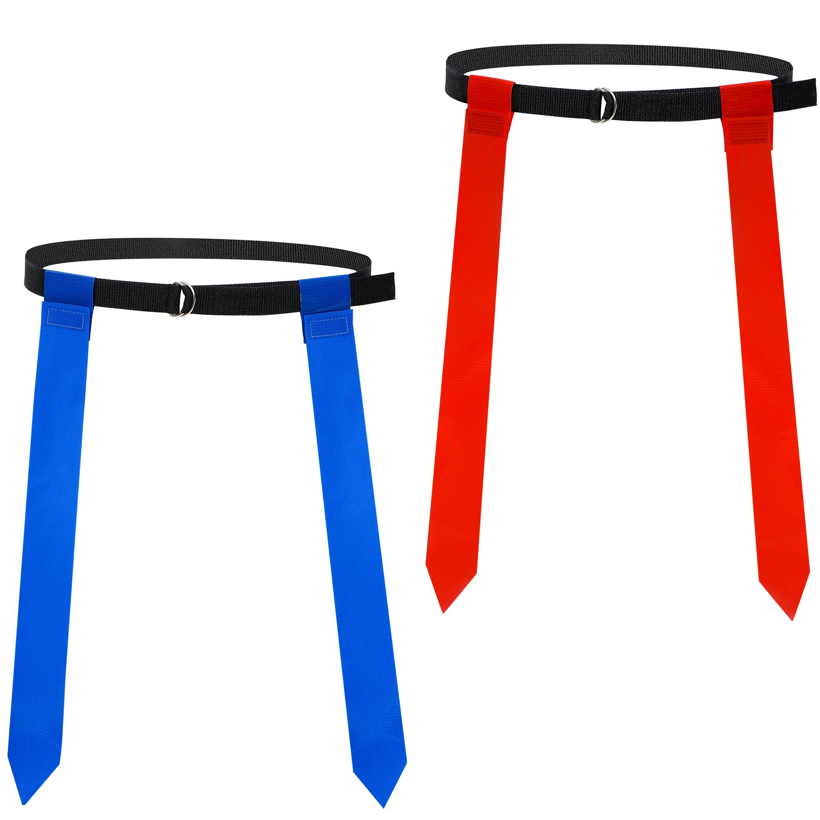 10 pçs bandeira cintos de futebol ajustável captura os equipamentos bandas juventude engrenagem virar jogo jogador