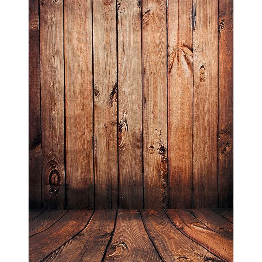 

1.5X1M Wood Floor Photo Backdrop Red Wood Color Waterproof Realistic Artistic Design For Photography Studio Props Background