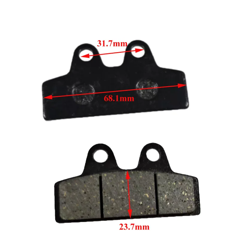 Brake Pad Of Citycoco Electric Bike Electric Scooter Chinese Halei Scooter Spare Parts Front And Rear Brake Pad Brake Caliper