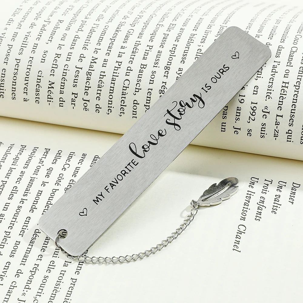 Marcapáginas de acero inoxidable de abeja personalizados, marcapáginas de Metal creativos para hombres y mujeres, amantes de los libros, ratones de biblioteca, regalos perfectos para la familia