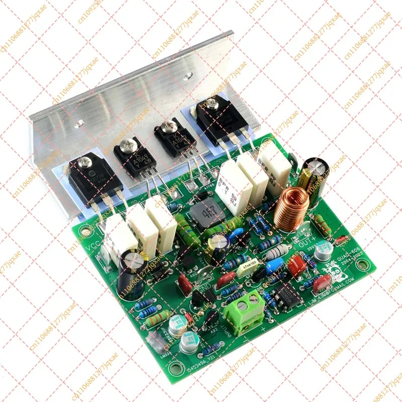 125W 8Ω / 250W 4Ω Mono Amp Board with Angle Aluminum, DC ±45V Power Amplifier Module