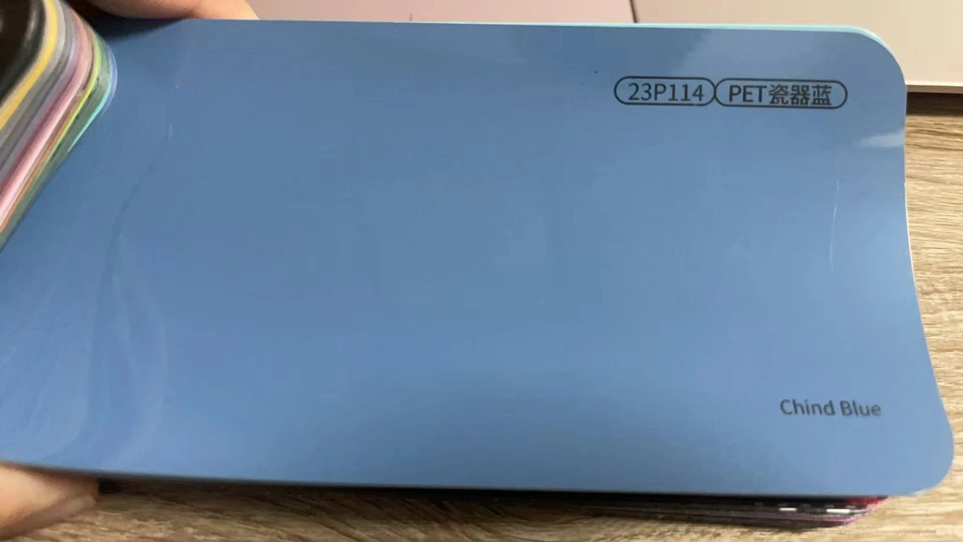 Super Gloss China Blue Vinyl Wrap Film Car Wrap Covering Foil Sticker Air Release Initial Low Tack Glue China Blue Vinyl Wrap