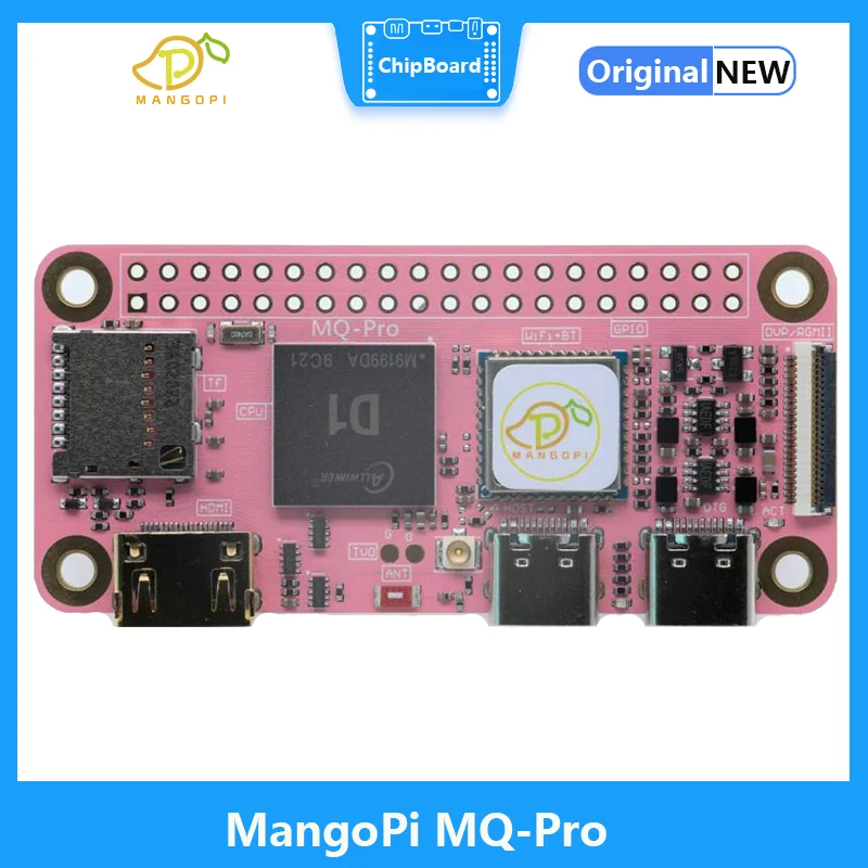 

MangoPi MQ-Pro Allwinner D1 Development Board SBC Domestic RISCV Art Compared Raspberry Pi Orange Pi