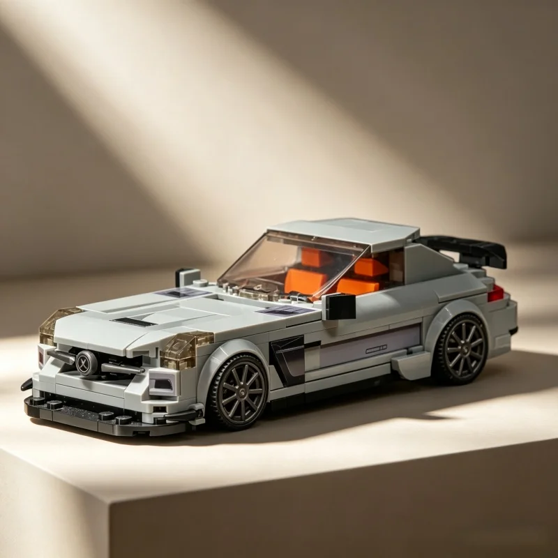 

2026 New Racing Car Building Block Model Assembled Toy Desktop Ornament Top Pick for Adult Hobbyists Collection
