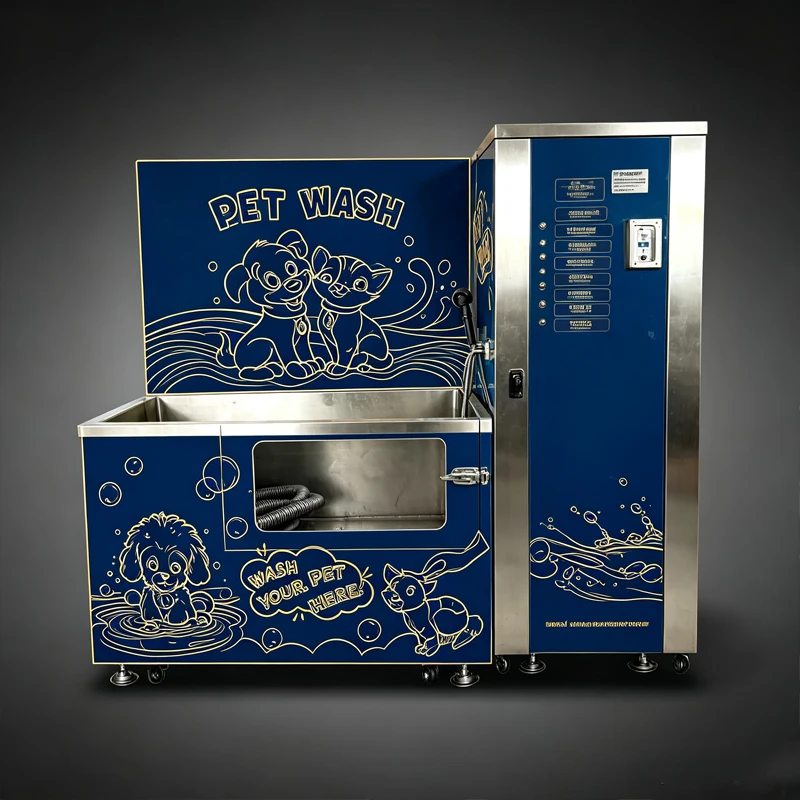 Multifunctional Self Service Dog Washing Machine Automatic Disinfection Pet Bath Station Pet Cleaning Equipment Customized