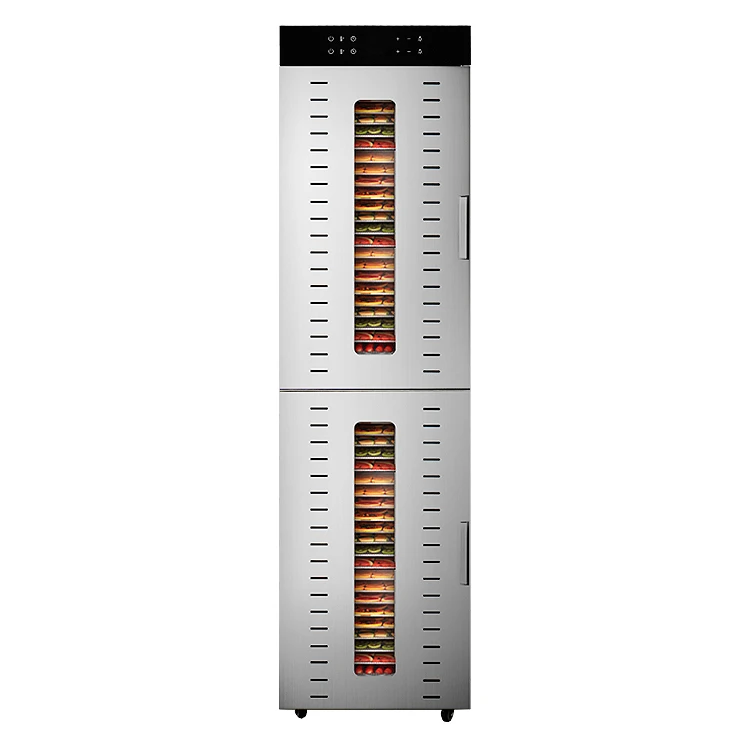 48 TRAYS 2 Compartments Commercial Food Dehydrator for Fruits and Vegetable Dryer Machine