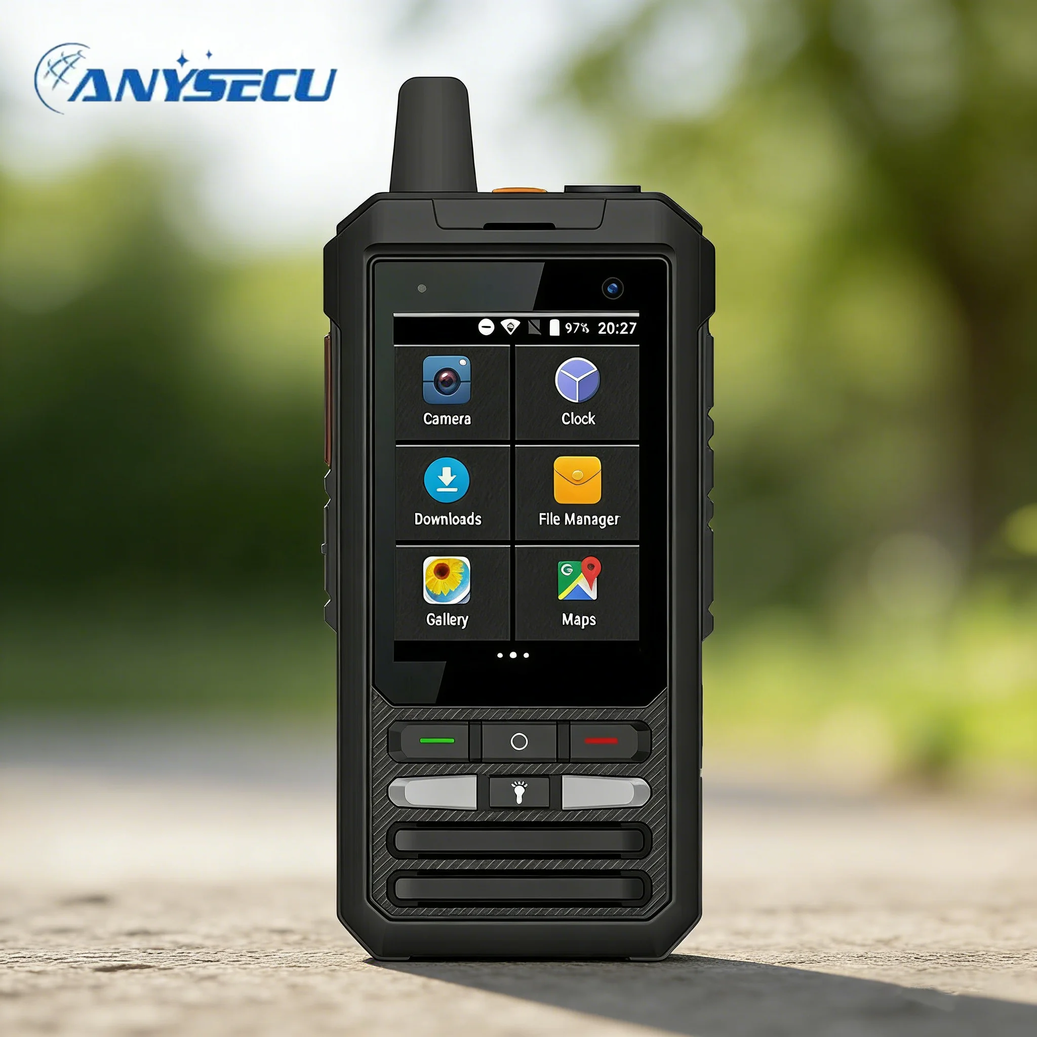 

Рация ANYSECU W8-B2B4 Zello с поддержкой 4G, GPS, водонепроницаемостью IP68, зарядкой Type-C и камерой 2 МП
