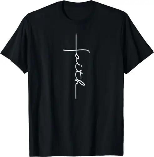 Faith Cross T-Shirt Christian T Shirt for Men Women Kids T-Shirt