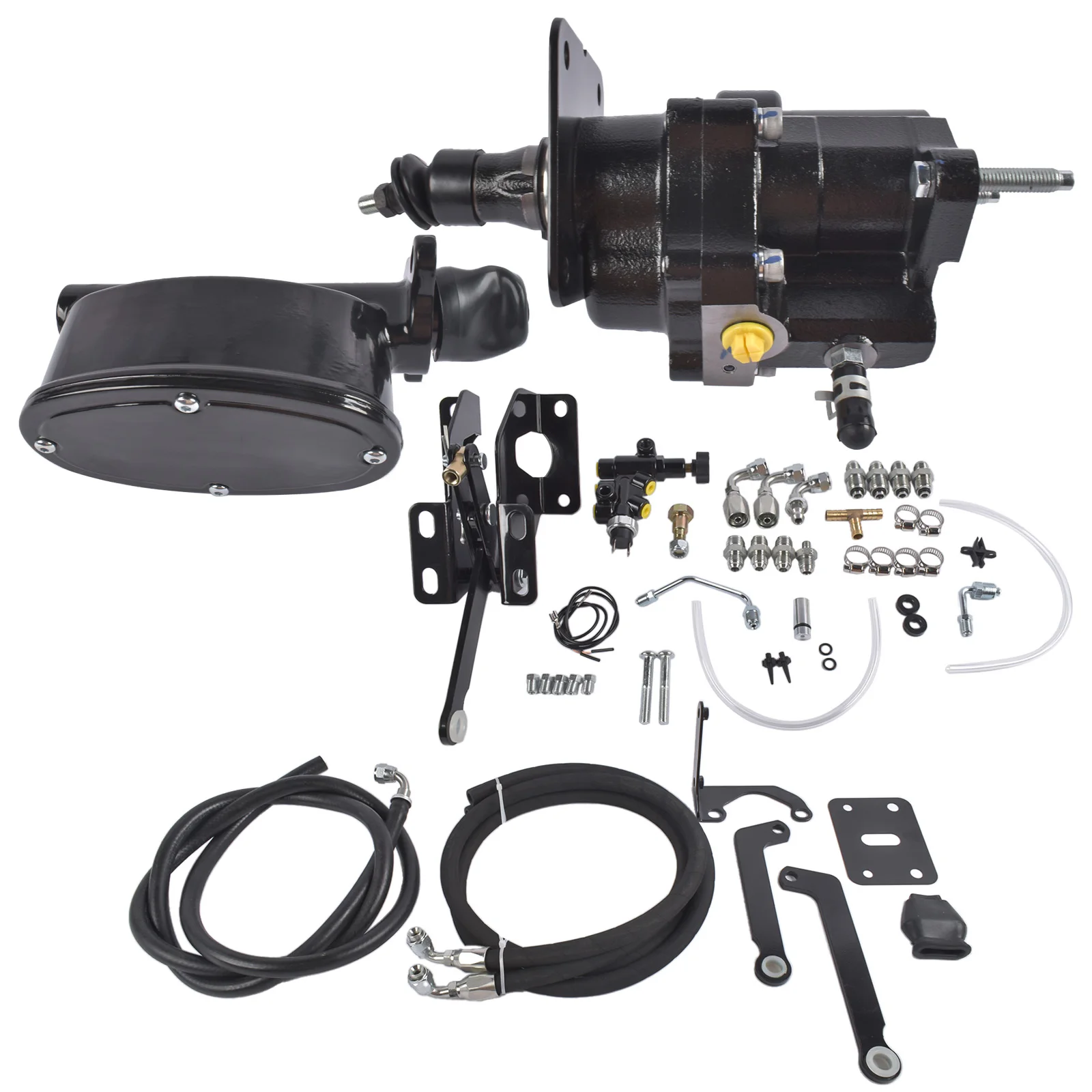 

AP01 Hydro Brake Booster Master Cylinder For Dodge A B E Hoses Plymouth Belvedere