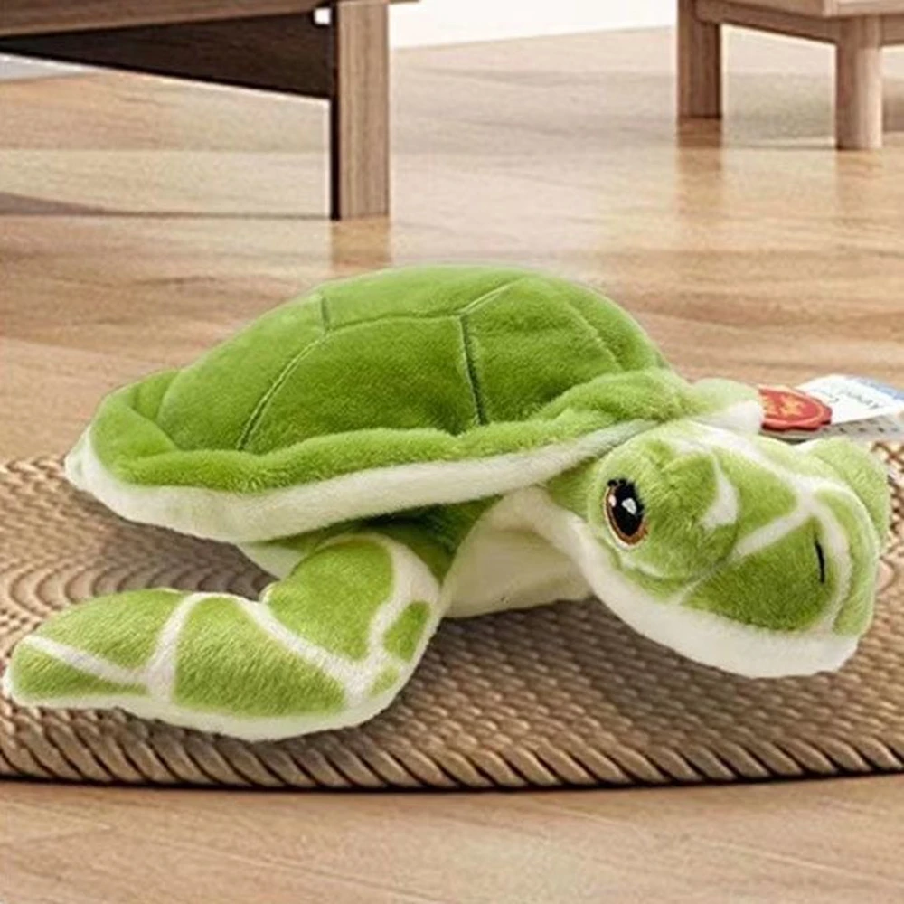 25cm Cute Turtle Doll Home Plush Toy Cartoon Fun Doll Sleeping Pillow Comfortable Companion For Boys Girls Gifts Soft Filling